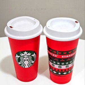 Starbucks holiday red cups